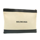 BALENCIAGA Clutch Bag White Auth am1678g-1