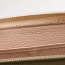 CHANEL Camelia Zip Around Wallet Leather Pink CC Auth am1797g-17