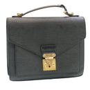 LOUIS VUITTON Epi Monceau 2Way Hand Bag Briefcase Black M52122 LV Auth am1948g-1