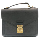 LOUIS VUITTON Epi Monceau 2Way Hand Bag Briefcase Black M52122 LV Auth am1948g-13