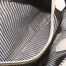 FENDI Hand Bag Leather 2way Shoulder Bag Gray Auth am2118g-20