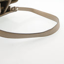 FENDI Hand Bag Leather 2way Shoulder Bag Gray Auth am2118g-8