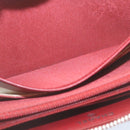 CHANEL Matelasse Wallet Lamb Skin Red CC Auth am2154gA-11