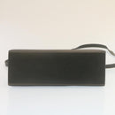 LOEWE Twist handle Velazquez Hand Bag Leather 2way Black Brown Auth am2237g-5