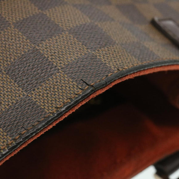 LOUIS VUITTON Damier Ebene Uzes Tote Bag N51128 LV Auth am2306g