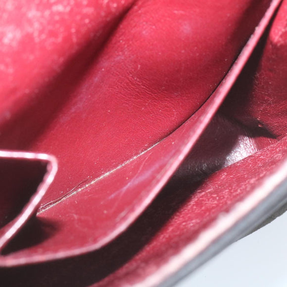 CHANEL Classic Matelasse 25 Chain Flap Shoulder Bag Lamb Skin Black am2320gA