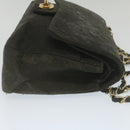 CHANEL Classic Matelasse 25 Chain Flap Shoulder Bag Lamb Skin Black am2320gA-5
