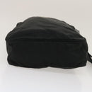 PRADA Shoulder Bag Enamel nylon 2 Set Black Auth am2339g-17