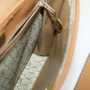 Christian Dior Honeycomb Canvas Hand Bag PVC Leather 2way Beige Auth am2383g-18