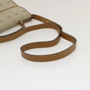 Christian Dior Honeycomb Canvas Hand Bag PVC Leather 2way Beige Auth am2383g-8