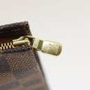 LOUIS VUITTON Damier Ebene Poche Toilette 26 Pouch N47543 LV Auth am2487g-8