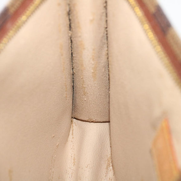 LOUIS VUITTON Damier Ebene Poche Toilette 26 Pouch N47543 LV Auth am2487g