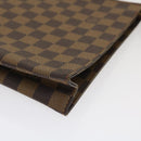 LOUIS VUITTON Damier Ebene Poche Toilette 26 Pouch N47543 LV Auth am2487g-7