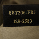 FENDI Zucchino Canvas Shoulder Bag Brown Auth am2491g-12