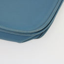 HERMES Leather Evelyn TGM Shoulder Bag Blue Auth am2542gA-15