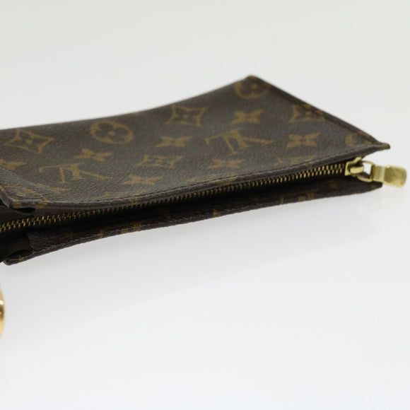 LOUIS VUITTON Monogram Bucket PM Accessory Pouch LV Auth am2644g
