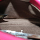 FENDI Micro Peek A Boo Hand Bag Leather 2way Pink Auth am2705gAV-10