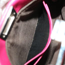 FENDI Micro Peek A Boo Hand Bag Leather 2way Pink Auth am2705gAV-23