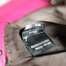 FENDI Micro Peek A Boo Hand Bag Leather 2way Pink Auth am2705gAV-24