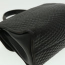 BALLY Hand Bag Leather Black Auth am2821g-17