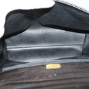 BALLY Hand Bag Leather Black Auth am2821g-11