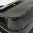 CELINE Hand Bag Leather 2Way Black Auth am376g-10