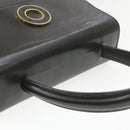CELINE Hand Bag Leather 2Way Black Auth am376g-6