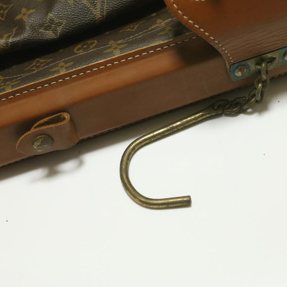 LOUIS VUITTON Monogram Garment Cover Portable Dome Vintage T23403 LV Auth am445g