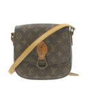 LOUIS VUITTON Monogram Saint Cloud MM Shoulder Bag M51243 LV Auth am683g-1