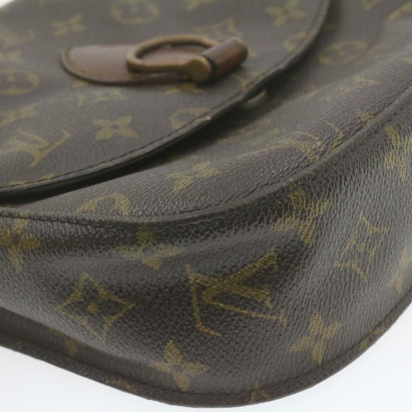 LOUIS VUITTON Monogram Saint Cloud GM Shoulder Bag M51242 LV Auth am749g
