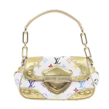 LOUIS VUITTON Monogram Multicolor Marilyn All Hand Bag White M40206 Auth am819gAV - 0
