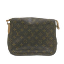 LOUIS VUITTON Monogram Saint Cloud GM Shoulder Bag M51242 LV Auth am880g-3