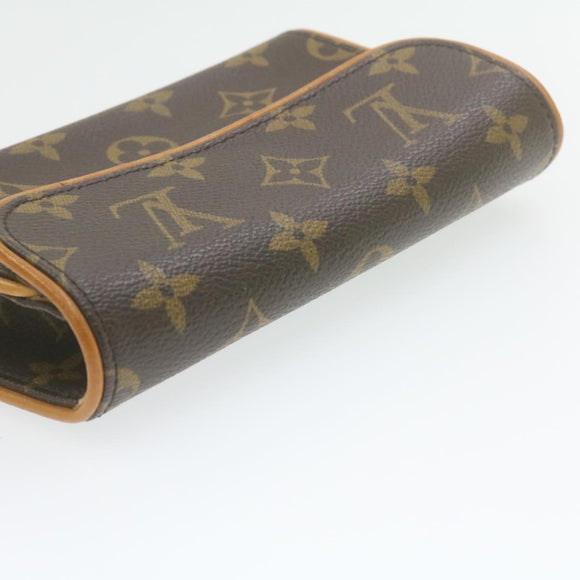 LOUIS VUITTON Monogram Pochette Florentine Waist Bag M51855 LV Auth am975g