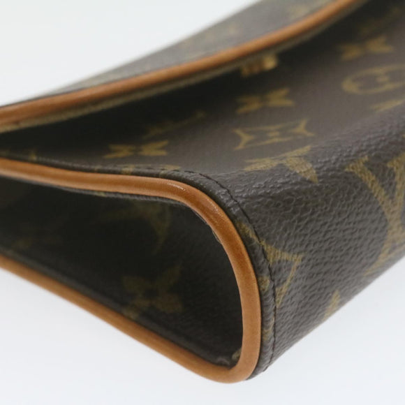 LOUIS VUITTON Monogram Pochette Florentine Waist Bag M51855 LV Auth am975g