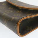 LOUIS VUITTON Monogram Pochette Florentine Waist Bag M51855 LV Auth am975g-9