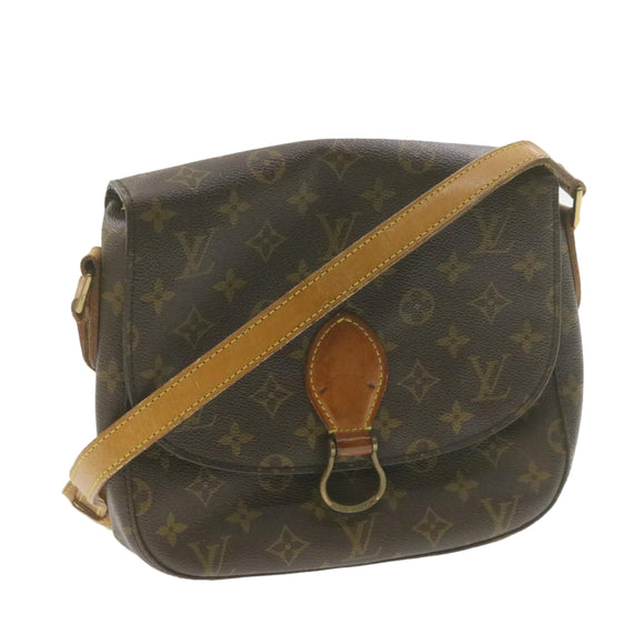 LOUIS VUITTON Monogram Saint Cloud GM Shoulder Bag M51242 LV Auth am978g