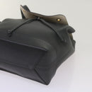 LOUIS VUITTON Lock Me Backpack Calf leather Black White M54108 LV Auth hk1059-10