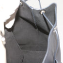 LOUIS VUITTON Lock Me Backpack Calf leather Black White M54108 LV Auth hk1059-18