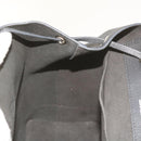 LOUIS VUITTON Lock Me Backpack Calf leather Black White M54108 LV Auth hk1059-19