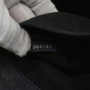 LOUIS VUITTON Lock Me Backpack Calf leather Black White M54108 LV Auth hk1059-21