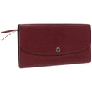 LOUIS VUITTON Epi Portefeuille Emily Long Wallet Fuchsia M60851 LV Auth hk1064-1