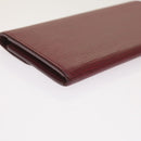 LOUIS VUITTON Epi Portefeuille Emily Long Wallet Fuchsia M60851 LV Auth hk1064-17