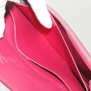 LOUIS VUITTON Epi Portefeuille Emily Long Wallet Fuchsia M60851 LV Auth hk1064-21