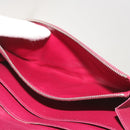 LOUIS VUITTON Epi Portefeuille Emily Long Wallet Fuchsia M60851 LV Auth hk1064-11