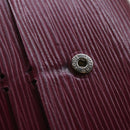 LOUIS VUITTON Epi Portefeuille Emily Long Wallet Fuchsia M60851 LV Auth hk1064-9