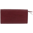 LOUIS VUITTON Epi Portefeuille Emily Long Wallet Fuchsia M60851 LV Auth hk1064-2