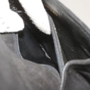 CHANEL Chain Gripoix Shoulder Bag Suede Black CC Auth hk1073-20