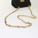 CHANEL Chain Gripoix Shoulder Bag Suede Black CC Auth hk1073-7