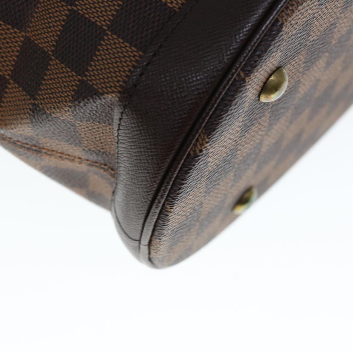 LOUIS VUITTON Damier Ebene Marais Shoulder Bag N42240 LV Auth hk1079