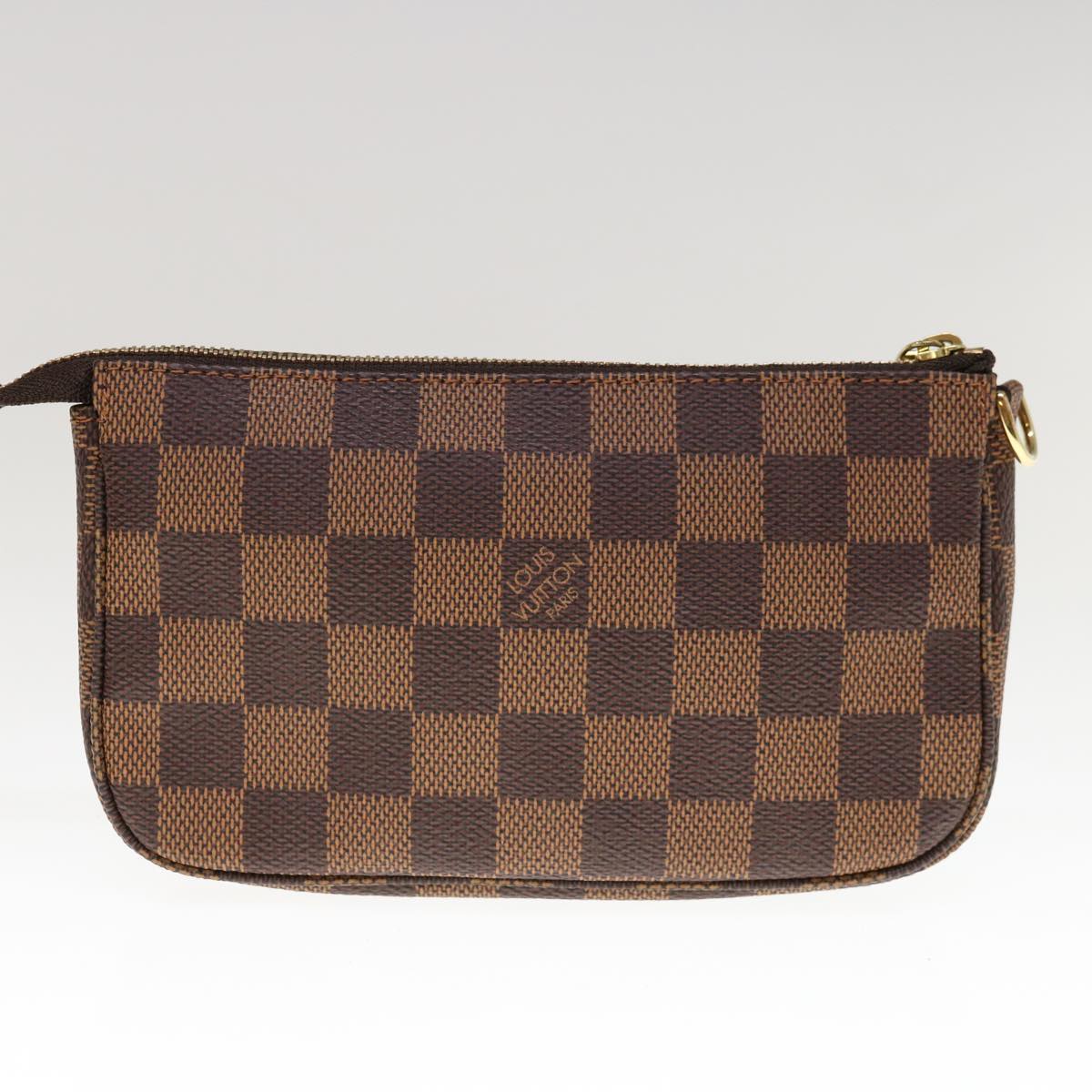 LOUIS VUITTON Damier Ebene Marais Shoulder Bag N42240 LV Auth hk1079